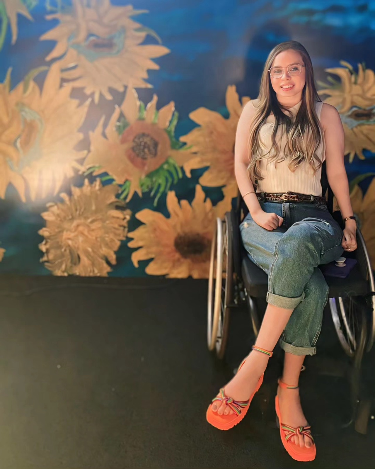 Aluna do curso de Adm Ingled Lopes