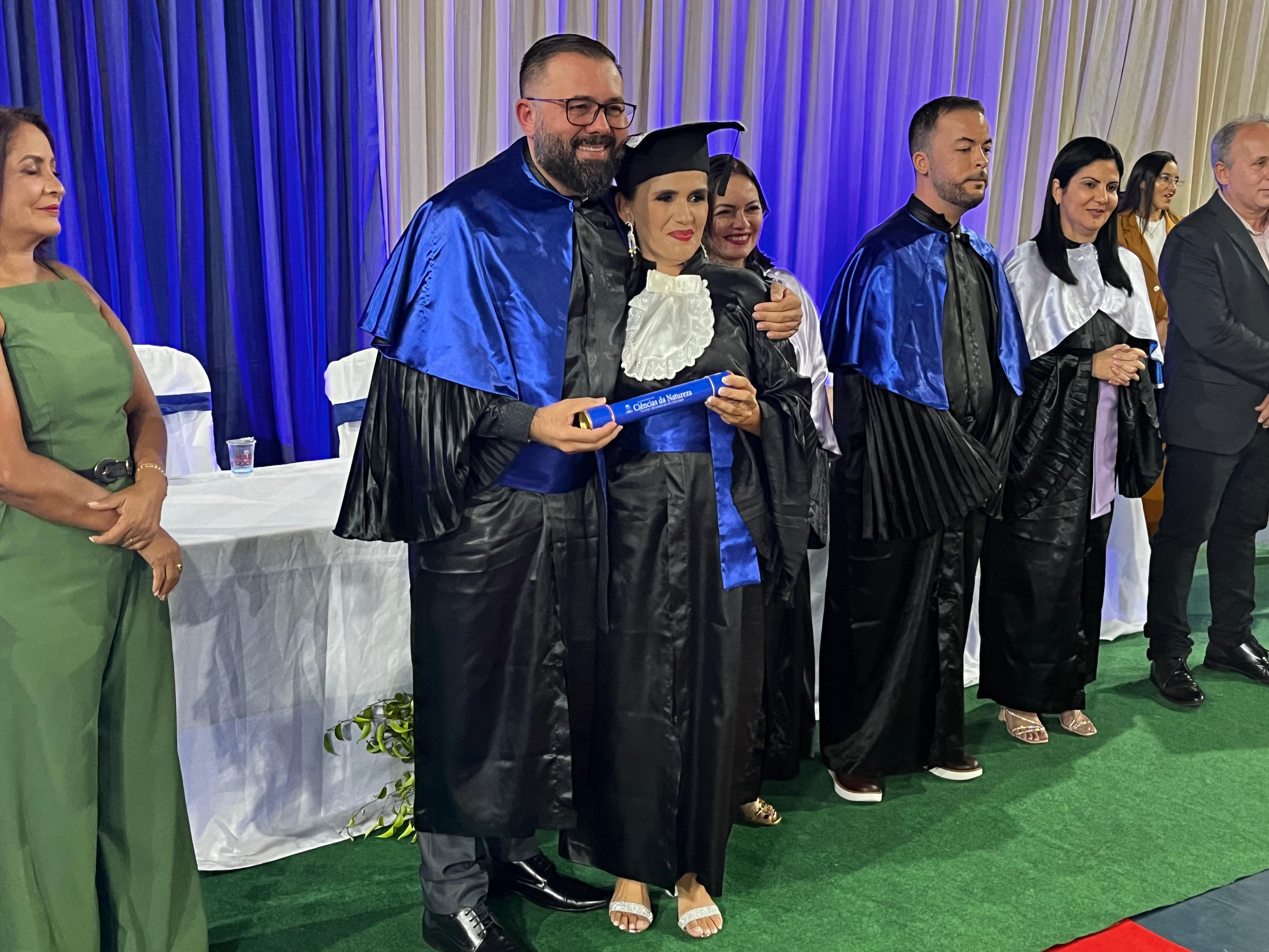 Juscele Barbosa concludente Ciencias da Natureza