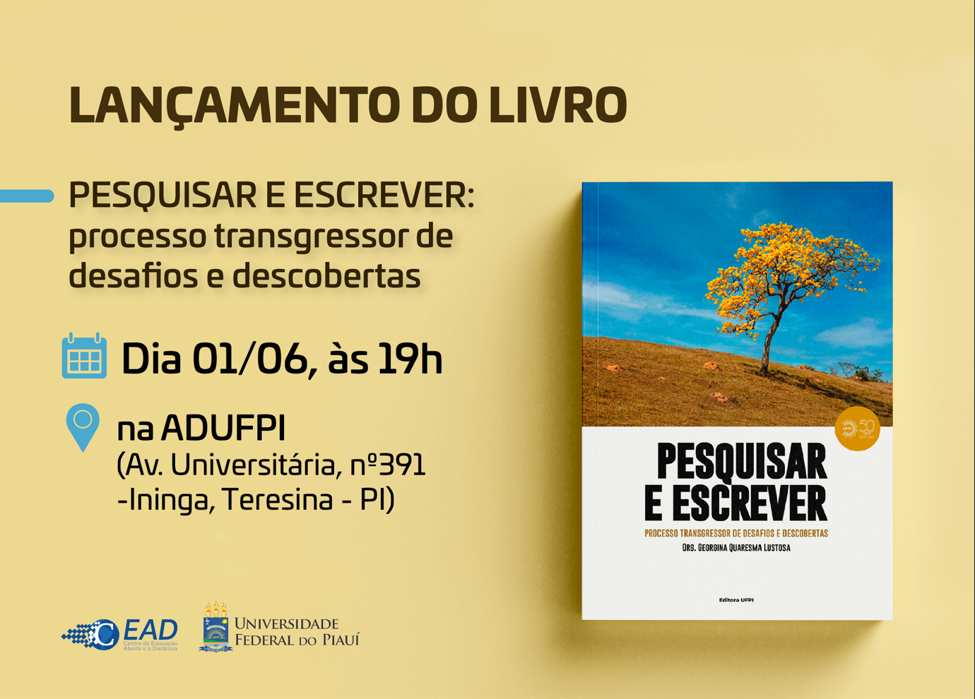Lançamento de livro