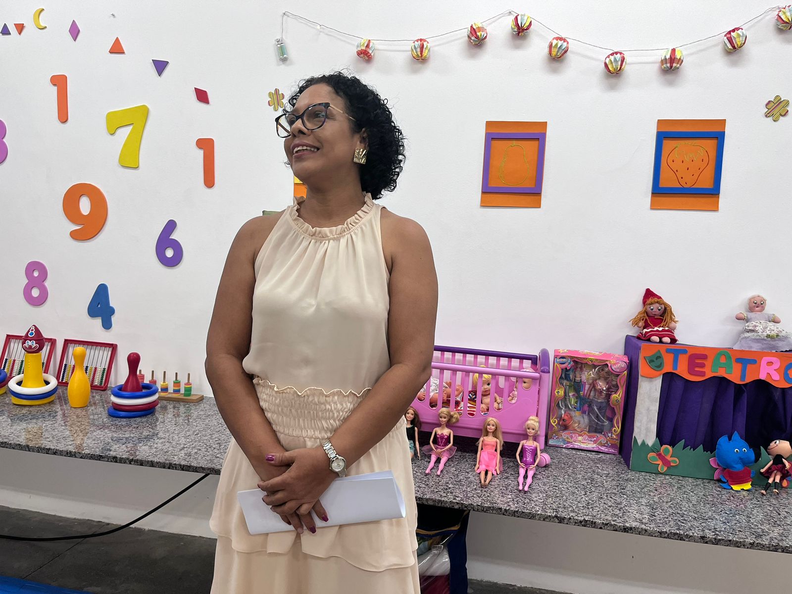 Profa. Nazareth Martins coordenadora do projeto