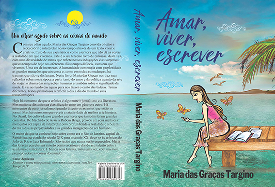 Capa aberta AMAR VIVER ESCREVER